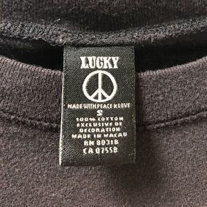 Lucky brand 3/4 sleeve shirt